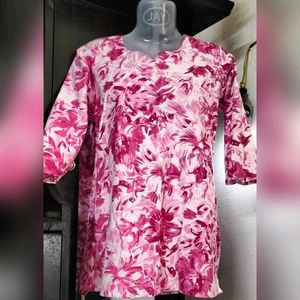 Women Printed Short Kurti