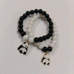 Panda Charm Beaded Bracelets