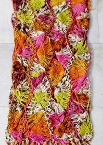Colorful Knitted Scarf