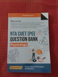 CUET PG PSYCHOLOGY QUESTION BANK