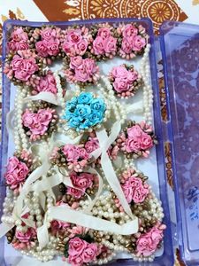 10 Piece Flower Pearl Jewellery
