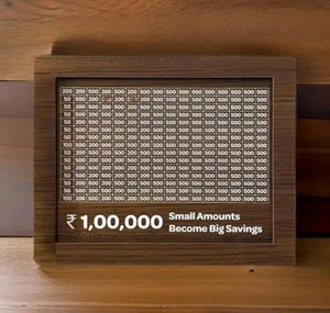 Wooden Money Piggy Bank