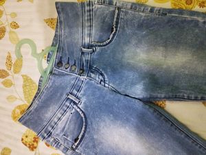 Acid Wash Denim Jeans