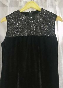 Black Sequence Dress