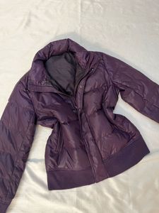 Stylish Purple Puffer Jacket