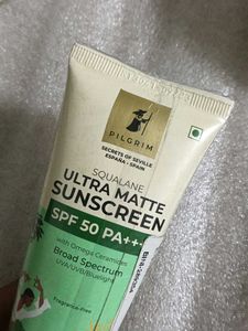 Pilgrim Ultra Matte Sunscreen SPF 50 Pa+++