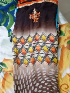 Elegant Printed Saree