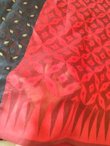 Dhakai Jamdani Saree ❤️🖤