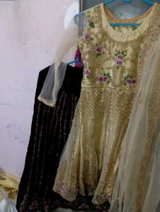 Elegant Embellished Anarkali Dress