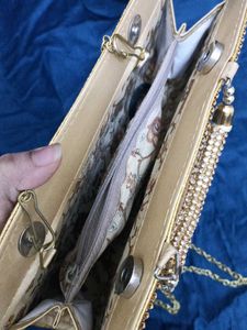 Embroidered Party Clutch