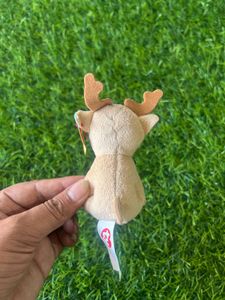 TY GLITZY THE REINDEER TEENIE BEANIE BOO- 4” BOOS