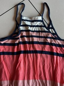 Striped Sleeveless Sundress