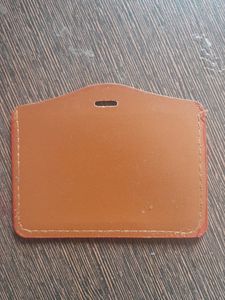 1 Pcs New Leather Holder For Identity or ATM Card