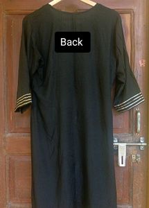 Black Kurta Set