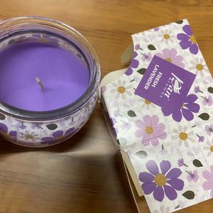 Lavender scented Candle