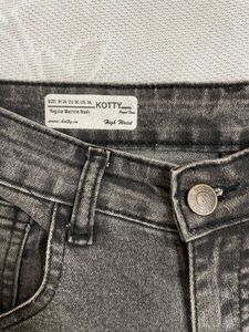 Charcoal Denim Jeans