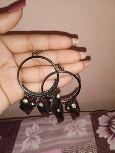 Hoop Drop Earrings