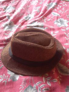 Brown Fedora Hat