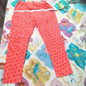 Floral Dress Material Lower For Women