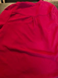 Red Shiry With Full Sleeves