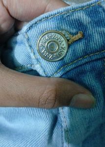 Light Blue Flared Jeans