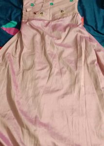 Elegant Embroidered Dress With Dupatta And Pant