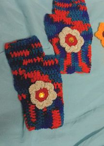 Handmade Crochet Wrist Warmers