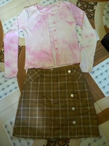 Skirt & Top Set