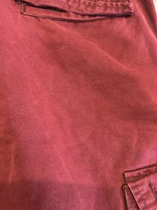 Maroon Cargo Shorts