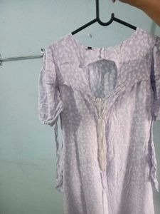 Combo 🎀Dress and net Top
