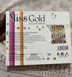 Miss Gold Color Series Cream Eyeshadow Palatte