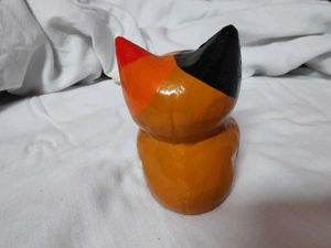 Wooden Cat Perpetual Calendar
