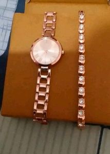 Watch And Bracelet Combo