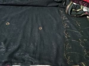 Black Sari With Blouse