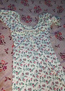 white floral print sheath dress Bodycon