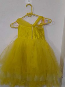 Yellow Party Dress
