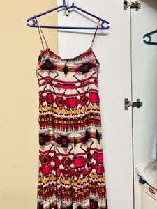 Patterned Maxi Dress