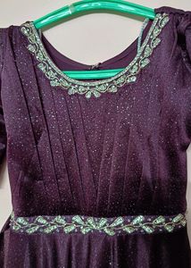 👗💃💃5-6 Years Fancy Party Wear Gown