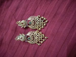 Combo Beautiful Peacock Earings And Jhumkas