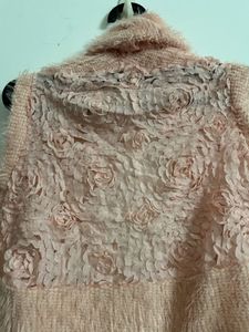 Fluffy Pink Vest