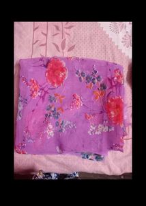 Floral Print Dupatta