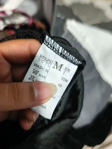 I. Black Velvet Corset Top