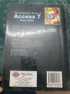 The Beginners Book Of Access7 Basic Skills