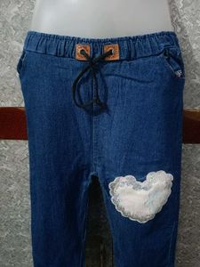 Girls Fancy Jeans Jagging