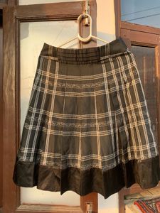 Plaid Skirt