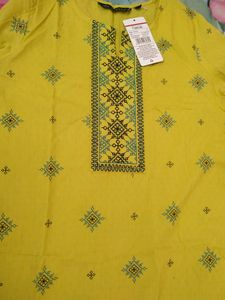Kurta New Yellow