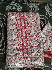 Heavy Work Bridal Wear Saree