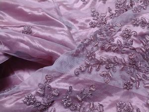Pink Embroidered Lehenga Skirt