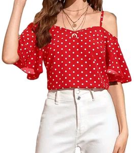 Red Off Shoulder Top ❤