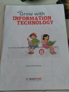 Grow with information technology computer book 6